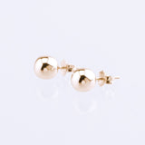 9kt Yellow Gold Ball Stud Earrings