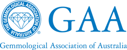 GAA (Gemmological Association of Australia) membership logo for Harry & Co. Jewellery