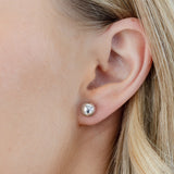 Gold Ball Earrings