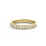 Channel Set Wedding Ring