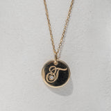 LETTER PENDANT NECKLACE