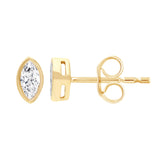 Marquise Diamond Stud Earrings