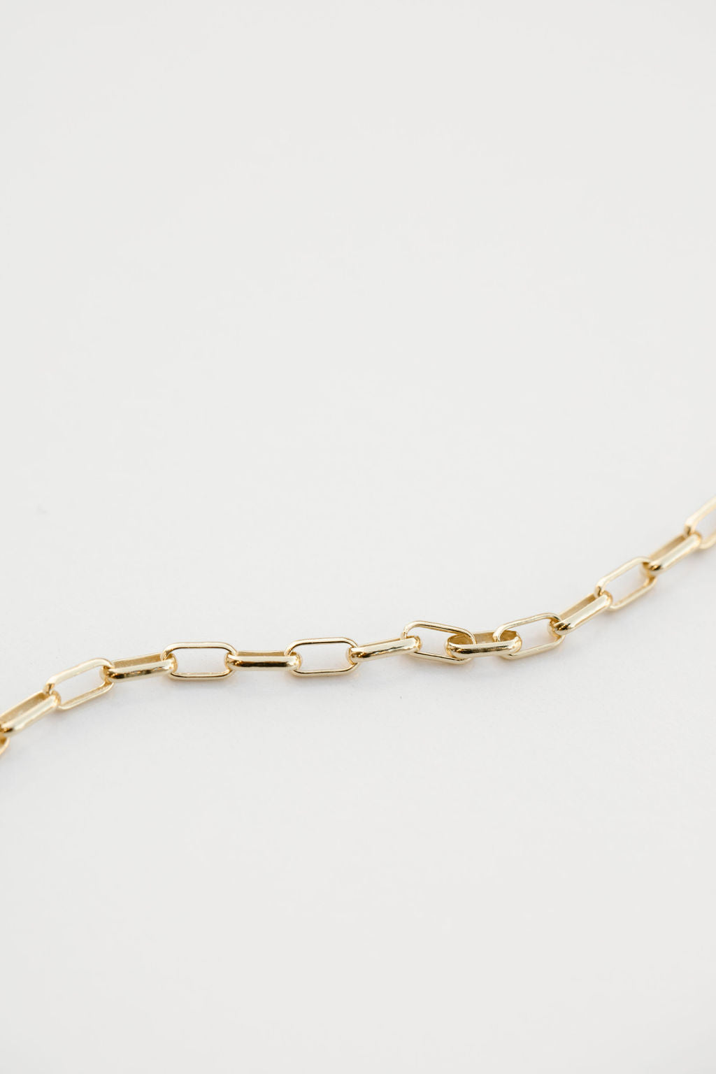 paperclip link chain necklace