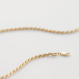 gold vermeil rope chain