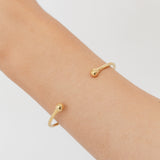 Torque Bangle gold