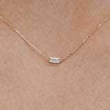baguette necklace