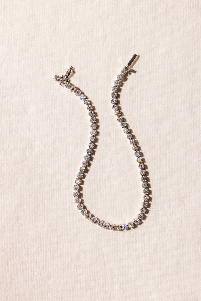 classic diamond tennis bracelet