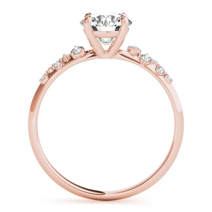 Diamond Scatter Engagement Ring