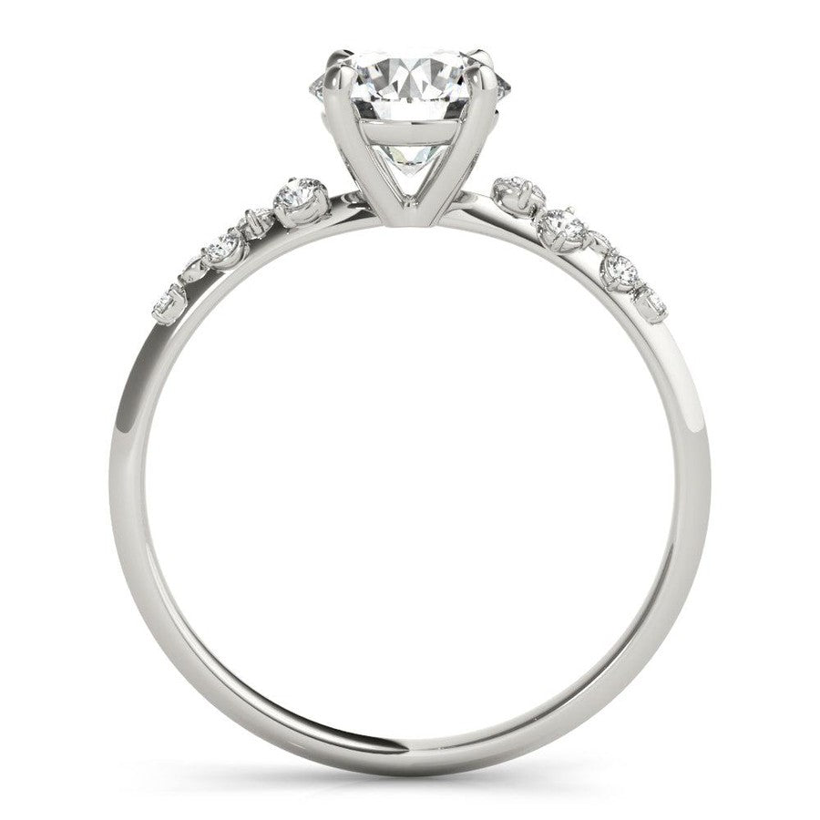 Diamond Scatter Engagement Ring