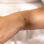 emerald pendent bracelet gold
