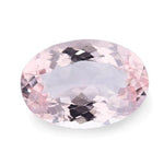 Oval shape pink morganite