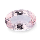 Oval shape pink morganite
