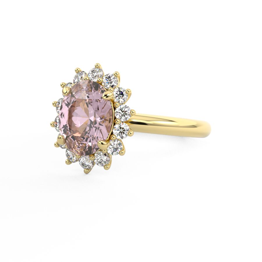 Morganite Engagement Ring