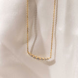 graduate diamond necklace