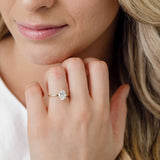 Oval Solitaire Engagement Ring