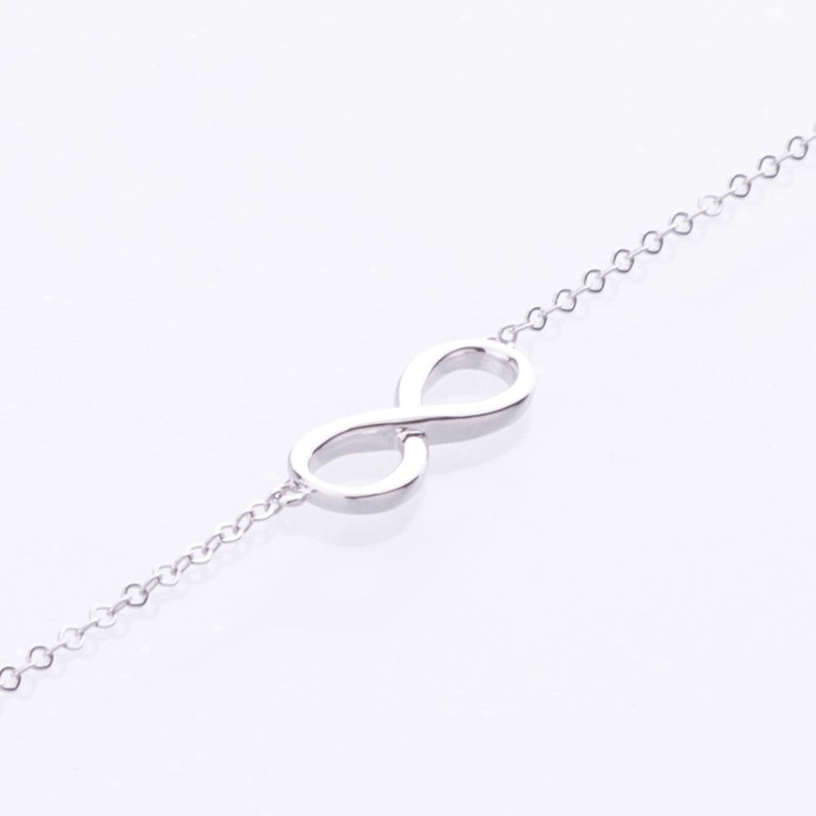 silver infinity bracelet