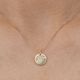 initial pendant necklace