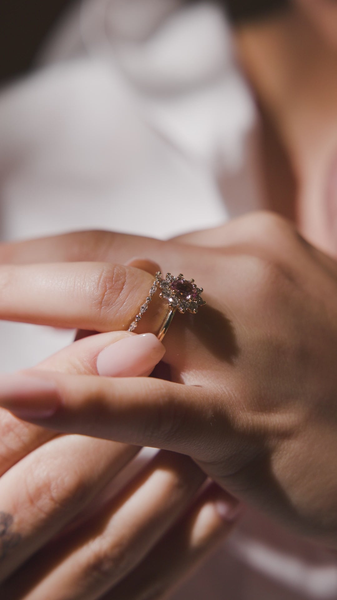 MARQUISE DIAMONDS CLAW SET