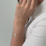 gold signet ring with gold stacking rings