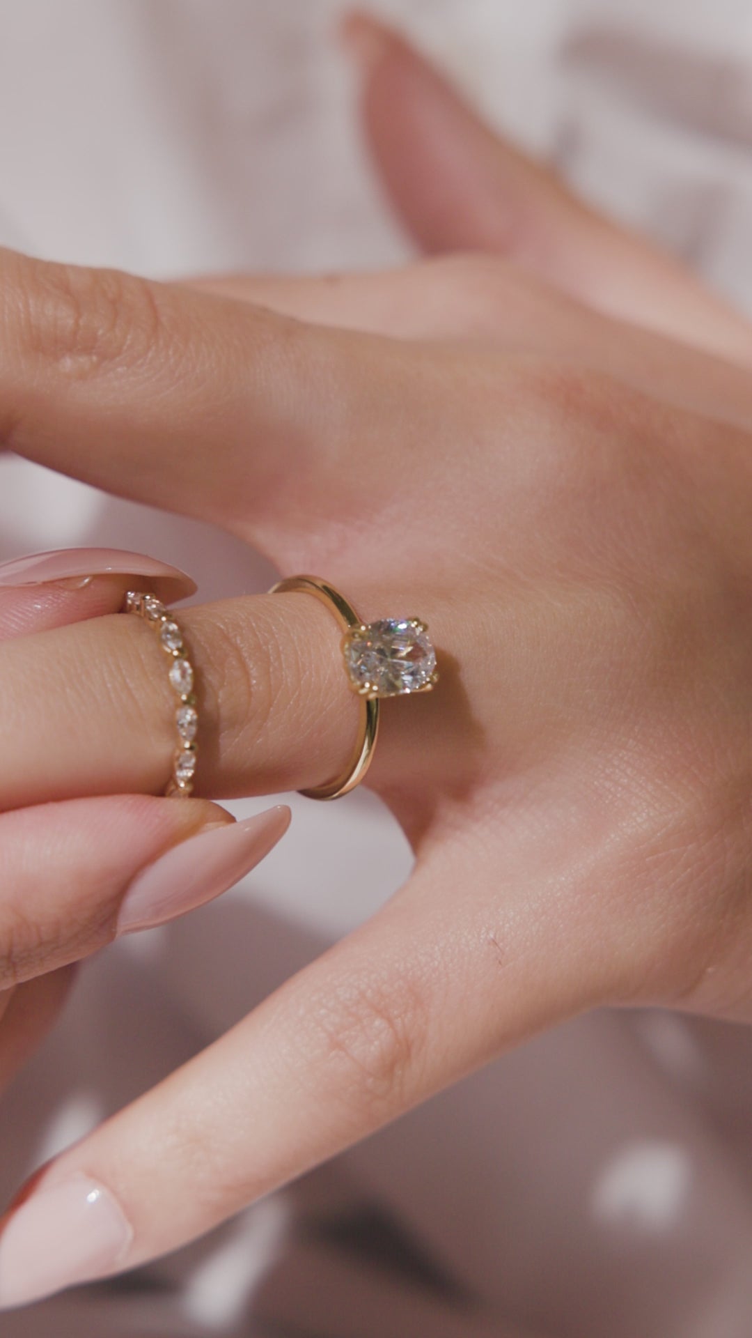 Half Set marquise diamonds set