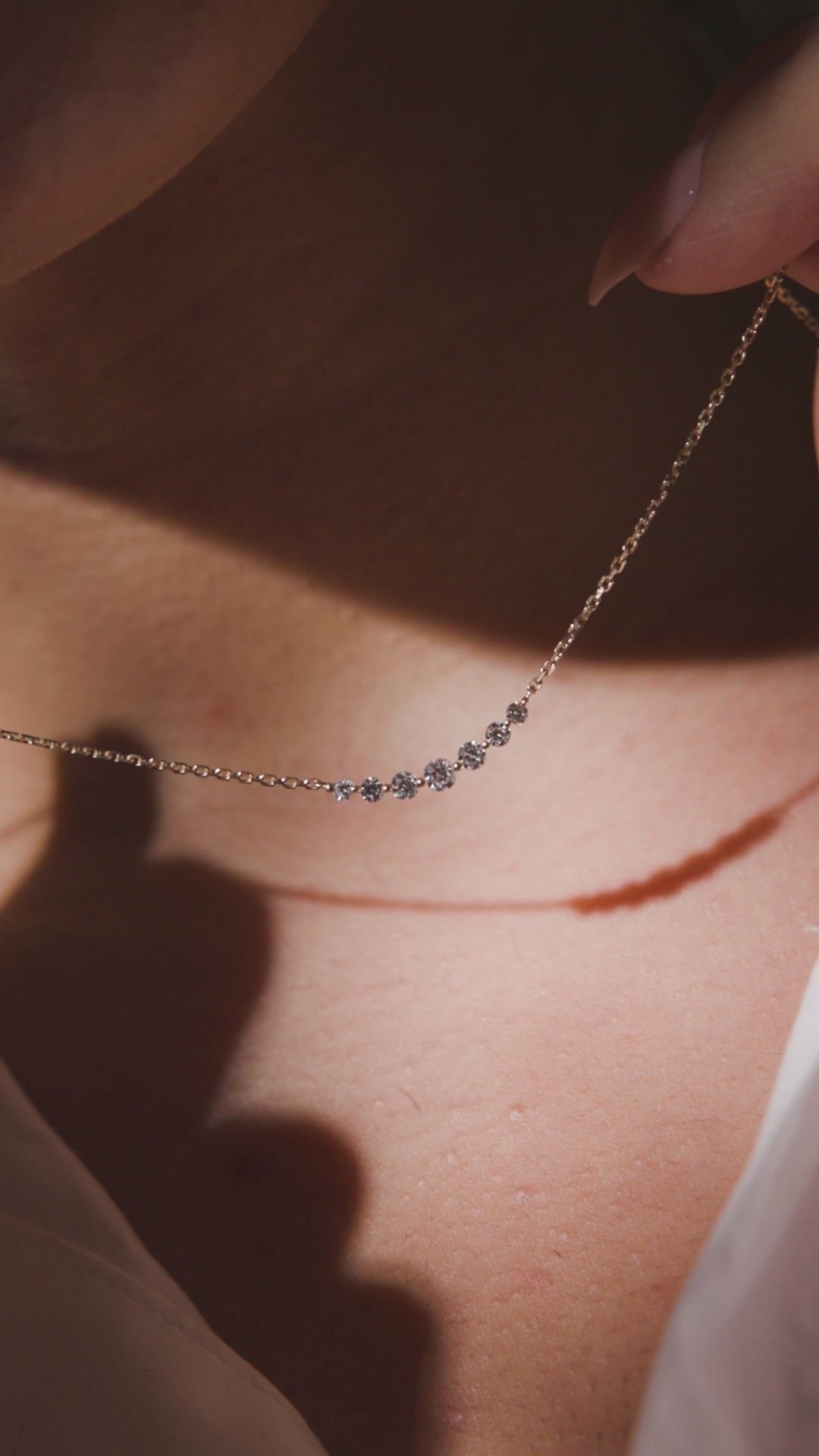 Graduated Diamond Necklace