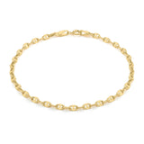 Gucci Link Chain Solid Gold Bracelet