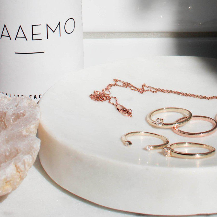 Sparkly cuff ring