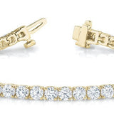 Yellow Gold Diamond Tennis Bracelet