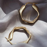Twisted Chunky Hoop
