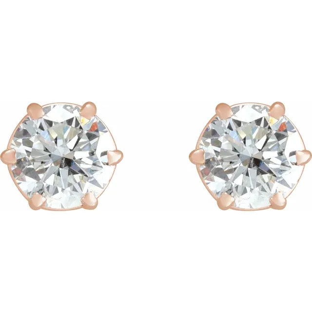 Diamond Stud Earrings