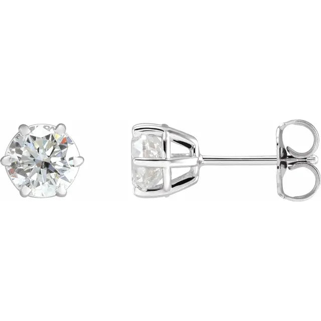 Diamond Stud Earrings