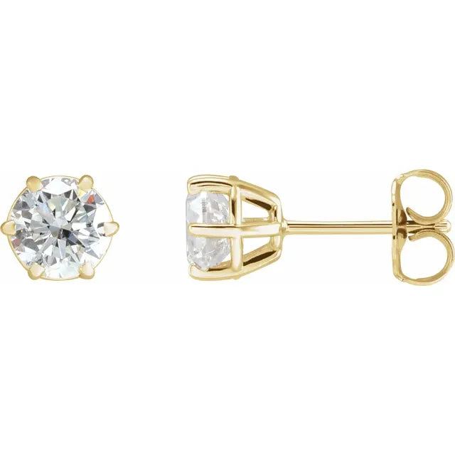 Diamond Stud Earrings