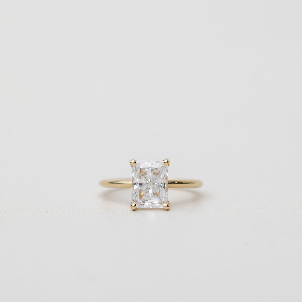 Radiant Cut Engagement Rings