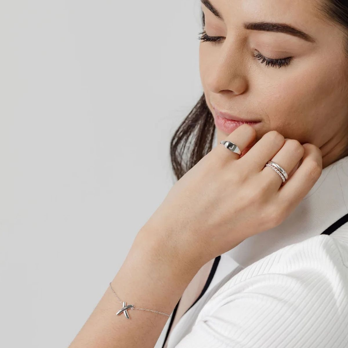 Gold signet ring with contemporary styling perfect for personalised engraving Adelaide