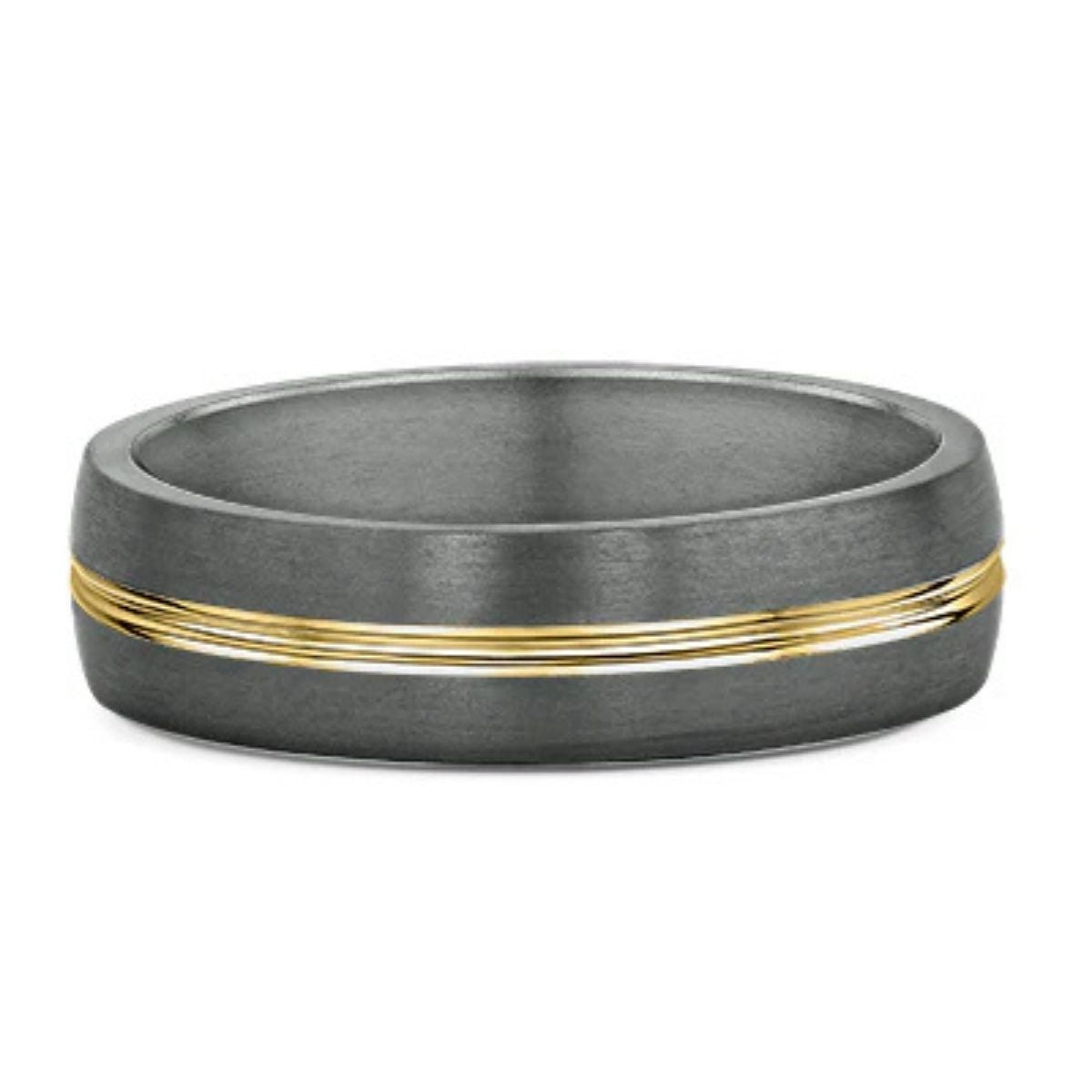 Contemporary men's wedding ring with modern design handcrafted for Adelaide grooms