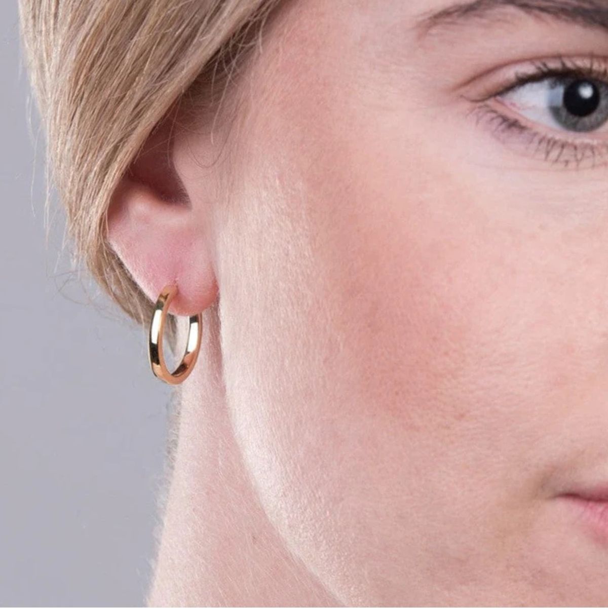 Small gold hoop earrings perfect for everyday elegance and professional wear Adelaide