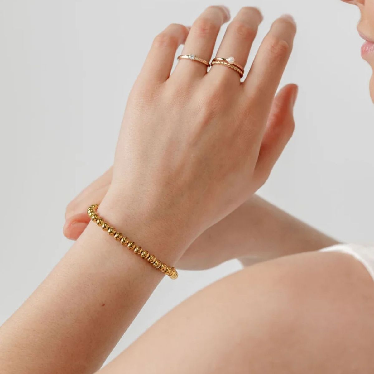 Stacking rings collection for mix and match styling handcrafted in Adelaide