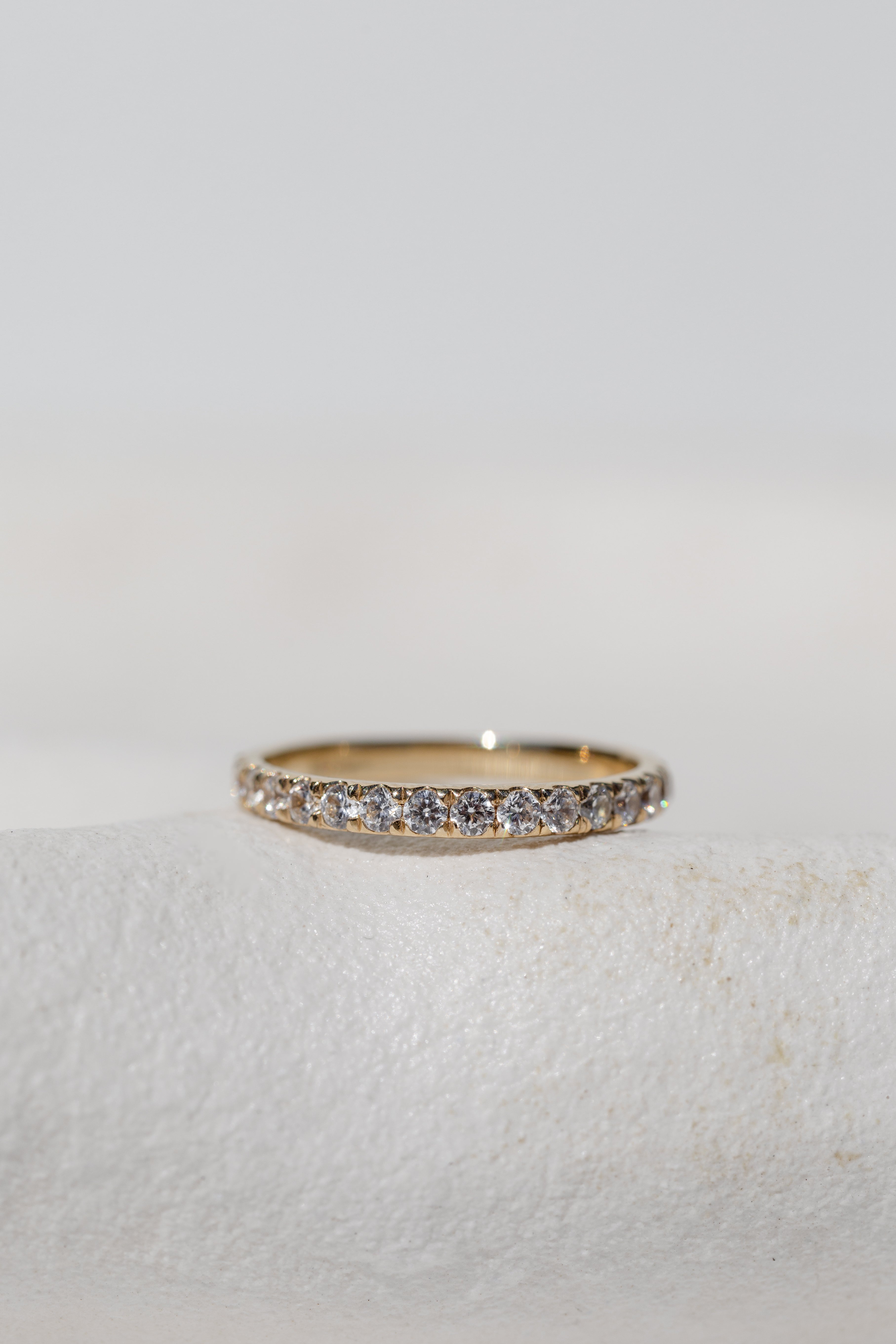 4 CLAW OR V CLAW DIAMOND WEDDING OR ETERNITY RING