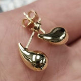 Teardrop Stud Earrings