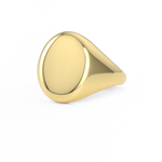 9ktYellowGoldOvalSignetring