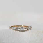 ALTERNATING ROUND AND MARQUISE SHAPE DIAMONDS