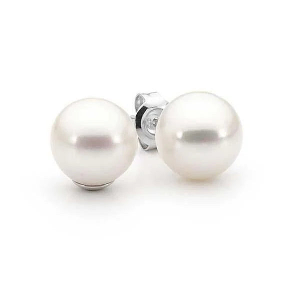 Akoya pearl studs 