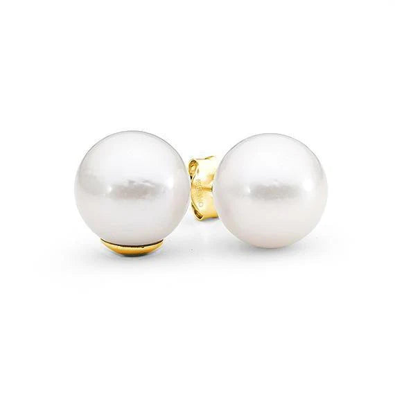 Akoya pearl studs 1