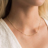 Bead chain yellow gold 1