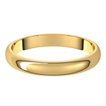 Chunky yellow gold wedding band 