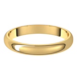 Chunky yellow gold wedding band 