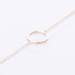 Circle Bracelet 9ct yellow gold 