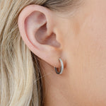 Diamond Huggies Earrings