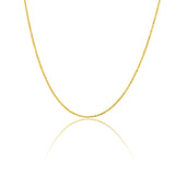 Fine chain yellow gold necklace 