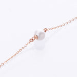 Freshwater Pearl Bracelet rose gold